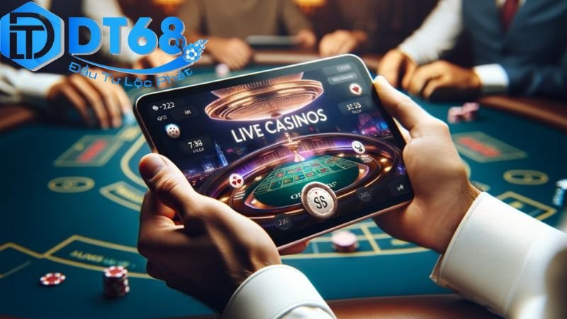 Sảnh Casino Trực Tuyến DT68: Nơi Giải Trí Đẳng Cấp 3 Giao diện và trải nghiệm