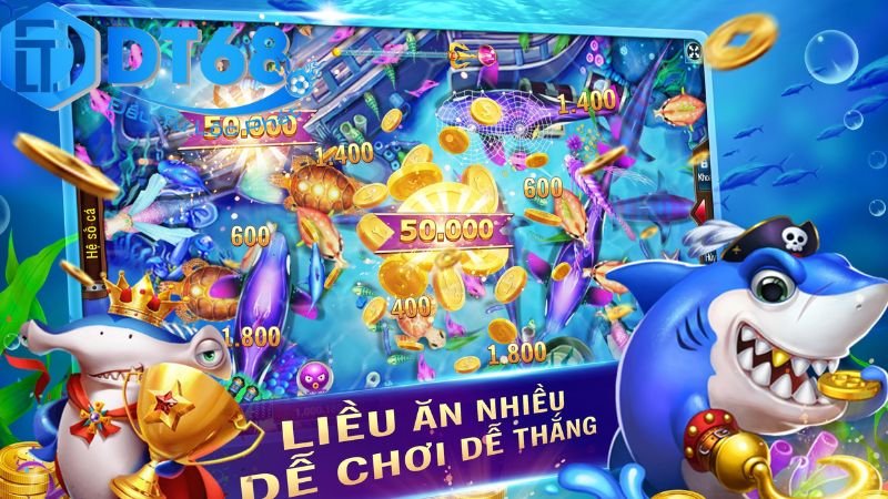 Tải app bắn cá DT68 - Chơi mọi lúc nhận thưởng 3 Tính năng nổi bật